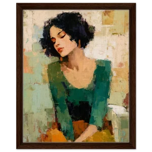 The Quiet Green Dress